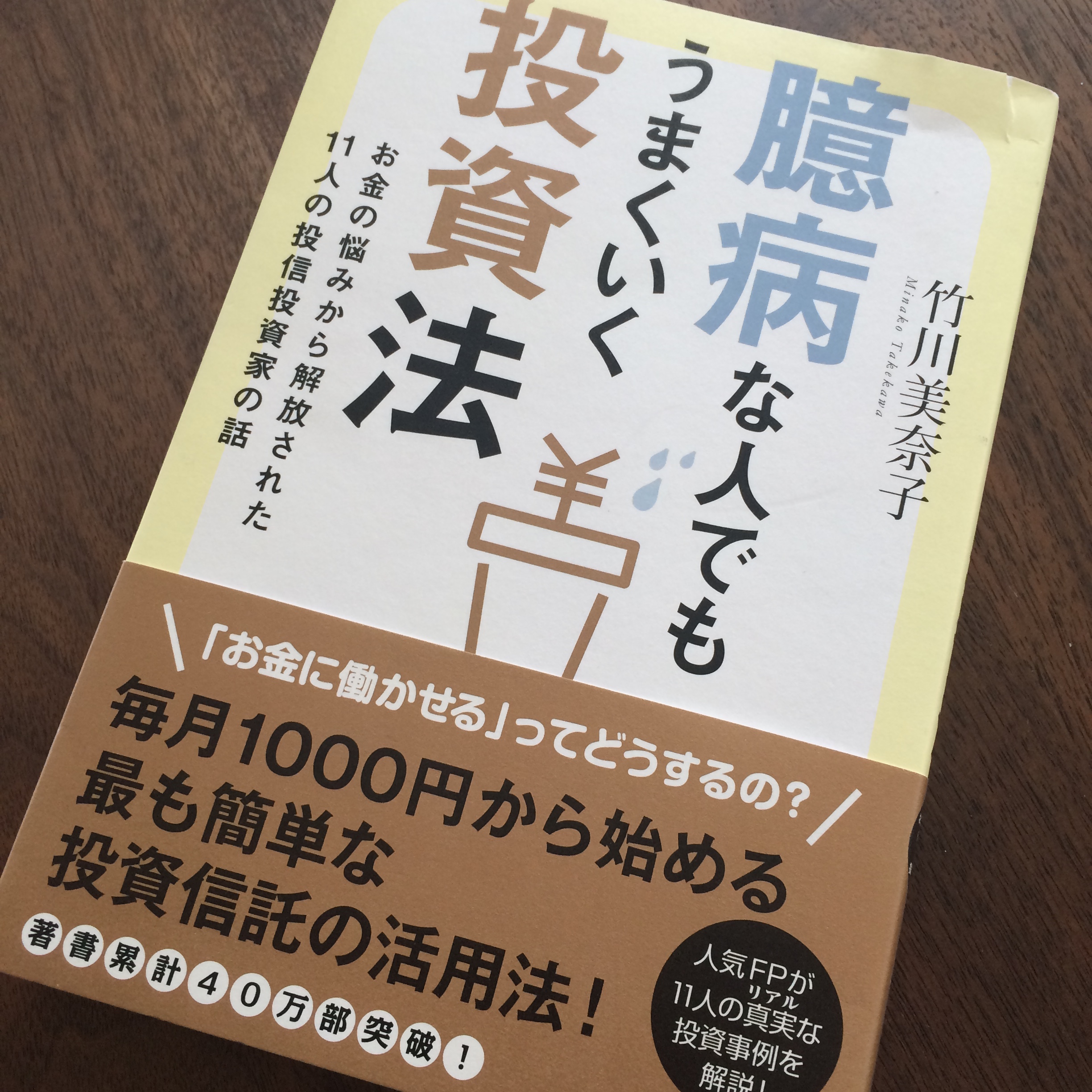 個人投資家の実践記録が実は最高の教材 臆病な人でもうまくいく投資法 竹川美奈子著 低コストの投資信託で資産形成 Lolo Investors